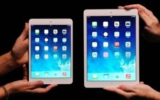 애플, ‘아이패드 에어2·미니3’ 공개…세계에서 가장 얇은 태블릿 ‘깜짝’