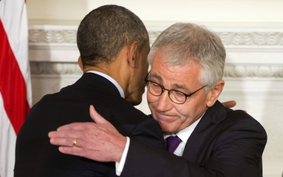 [Newsmaker] Behind Hagel's ouster, tensions over Syria