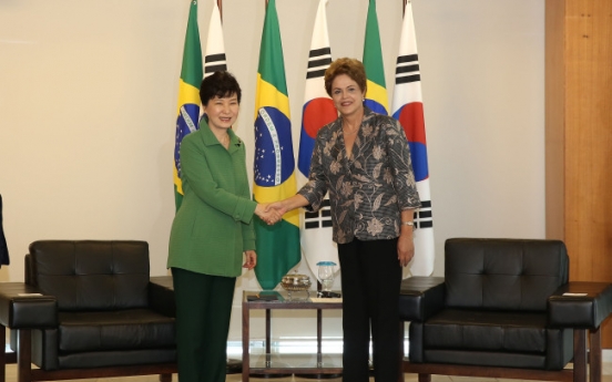S. Korea, Brazil agree to bolster ties