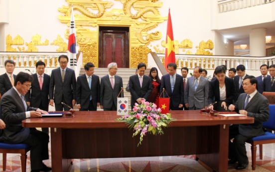 [Photo News] Korea-Vietnam free trade pact
