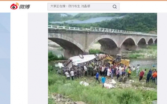 At least 10 S. Koreans killed in a bus accident in China: official