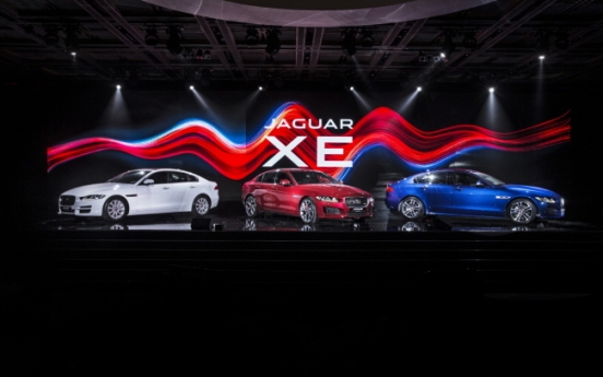 Jaguar debuts compact sports sedan XE