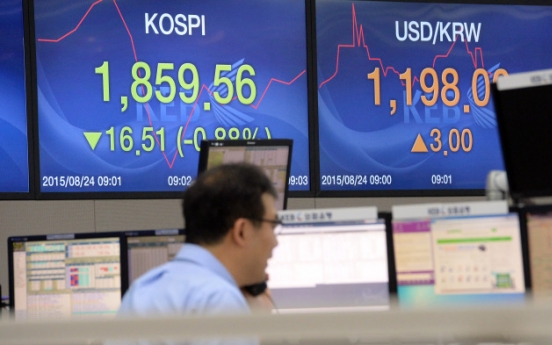 Seoul markets plunge on China, N.K. woes