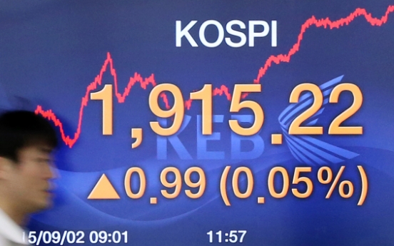 KOSPI follows Shanghai index despite U.S. stock crash