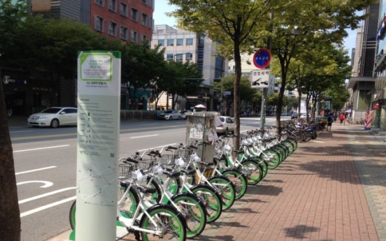 Seoul City’s new bike-sharing service promotes greener capital