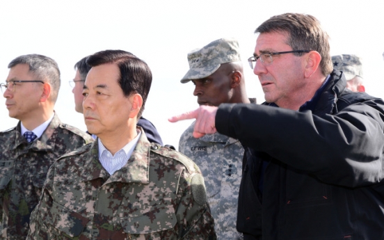 Carter emphasizes South Korea support, visits buffer zone