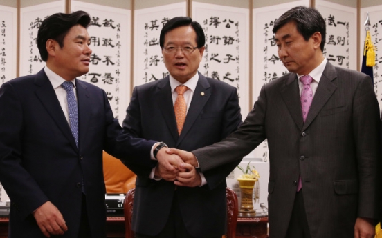 Saenuri pushes ahead with budget review