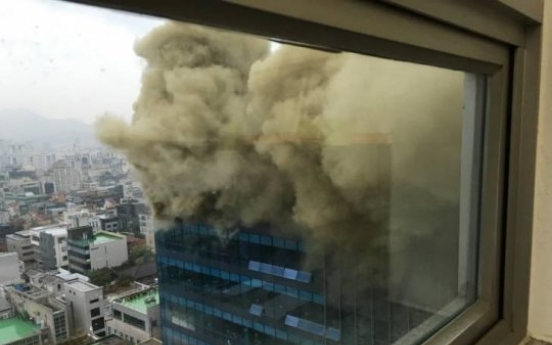 [사진] 역삼동 화재 '거대한 불길' 인명 피해는?