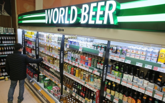Beer emerging as Korea’s top-selling alcohol