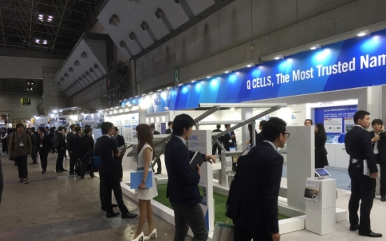 [Photo News] Hanwha introduces solar module lines at PV EXPO 2016