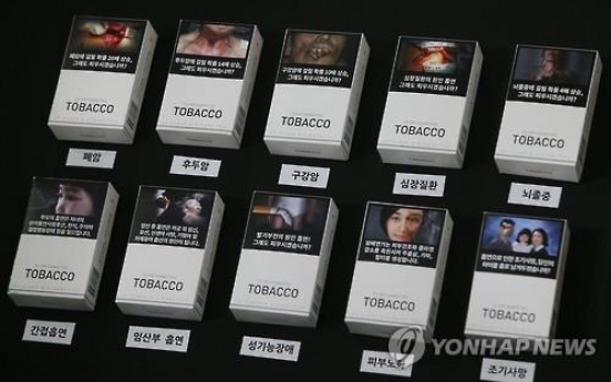South Korean tobacco companies oppose new warning stickers