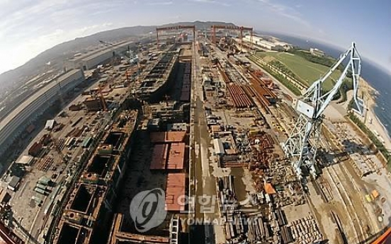 Korea's top shipbuilders clinch zero deals in April