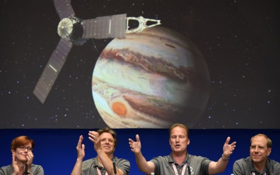 NASA's Juno spacecraft orbits Jupiter, ’king of solar system‘
