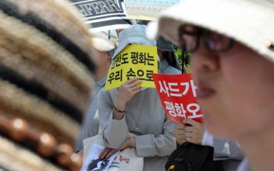 Debate escalates over THAAD protest