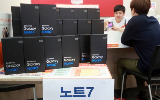[Photo News] Samsung Galaxy Note 7 recall begins in Korea