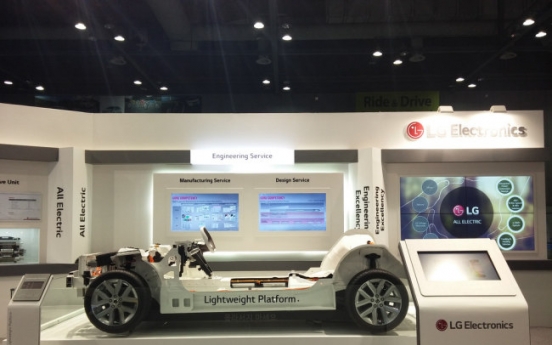 LG Electronics completes EV parts plant in China