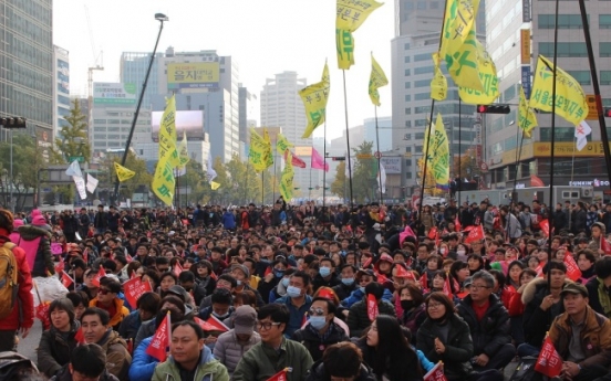 [From the scene] Up to 1 million rally to demand Park’s ouster