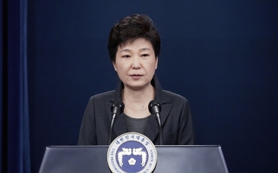 President Park to issue public statement on scandal