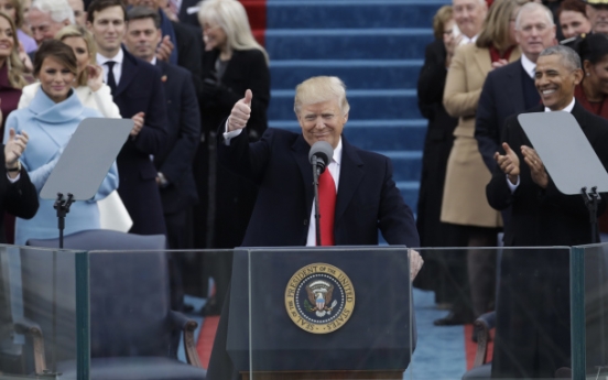 Trump takes charge: Sworn in as 45th president of US