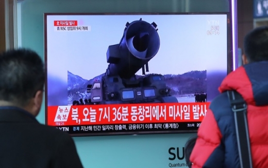 NK missile test set to fuel hard-line voices in US