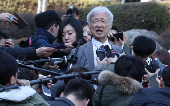 Lawyer protests after Park ousted by court