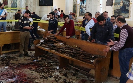Church bombing north of Egypt's capital kills 25
