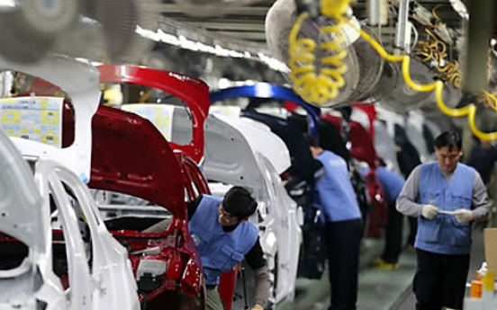 Workforce at automakers rises 8.6% in past 5 years