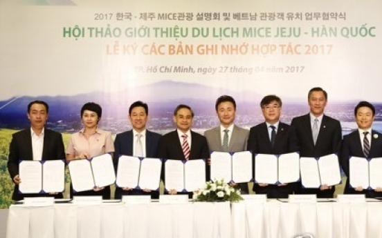 Jeju to host 5,000 Vietnamese incentive tourists: tourism agencies