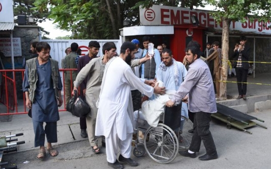 Afghan president says last week's bombing killed over 150