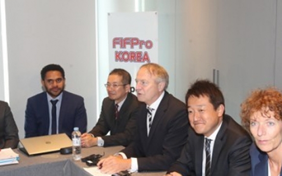 Int'l footballers' union executive says S. Korean players need voice