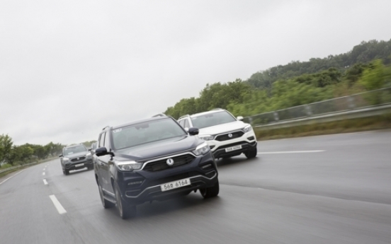 Solid driving characteristics, comfort key attributes of SsangYong's new G4 Rexton SUV