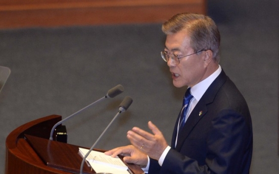 Moon urges parliament to approve supplementary budget