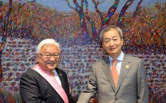 Ex-Congressman Honda receives S. Korean state medal for efforts to help 'comfort women'