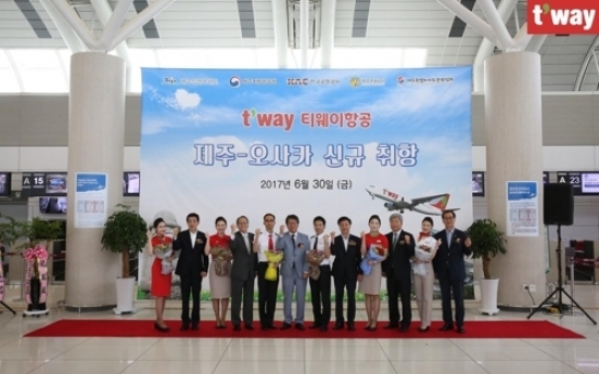 T'way Air launches Jeju-Osaka route