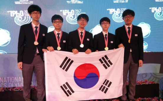 South Korean teens sweep math, physics Olympiads