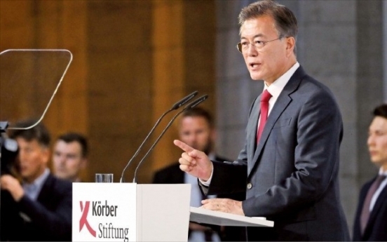 Moon calls for patience in dealing with N. Korea