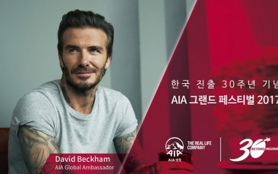 David Beckham to visit Korea