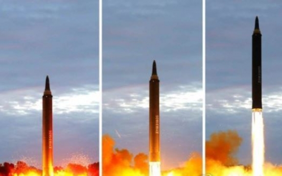S. Korea, US, Japan vow to step up cooperation against NK missile threats