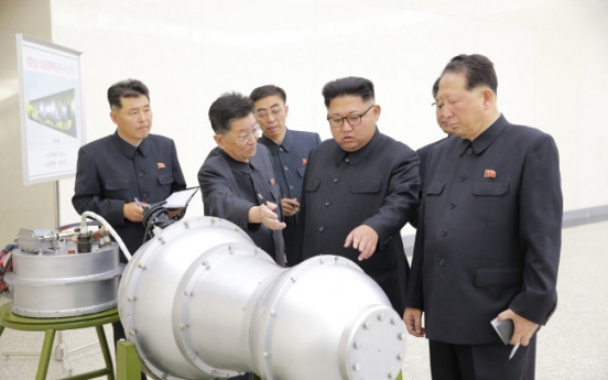 N. Korea says it has loaded H-bomb onto ICBM