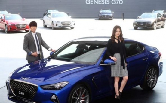 Sales of new Genesis G70 sports sedan starts in Korea