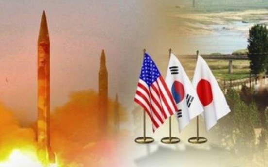 S. Korea, US, Japan vow ‘maximum pressure’ on N. Korea