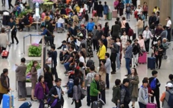 No. of passengers using Korea's main airport during Chuseok holiday to top 2m