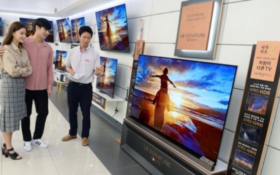 LG's OLED TV sales exceed 10,000 units in Sept. at home