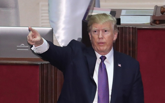 Trump tells NK: Don't try us