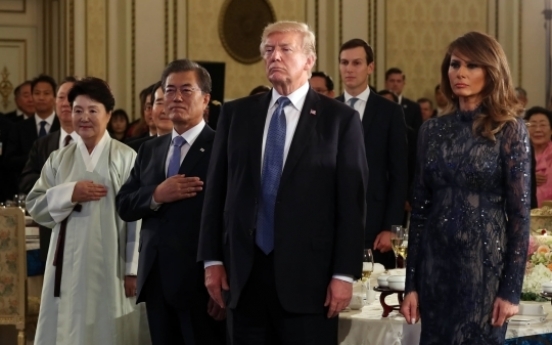 Melania Trump’s fashion catches eyes in South Korea