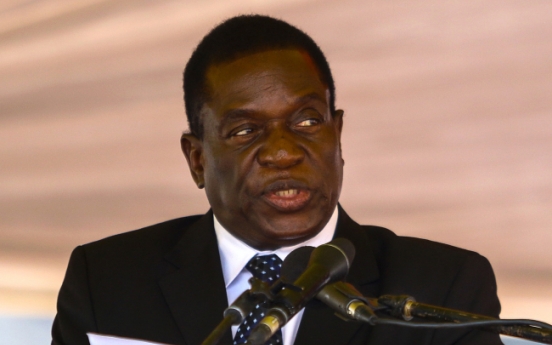 Mnangagwa replaces Mugabe as ZANU-PF party chief: party delegate