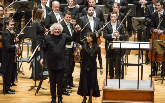 Simon Rattle’s Berlin Philharmonic bids smashing adieu to Seoul