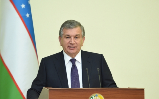 Uzbek leader begins 4-day state visit