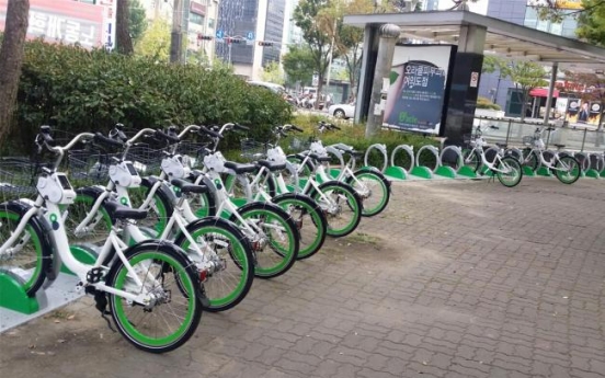 Seoul’s public bike rental system named favorite public service
