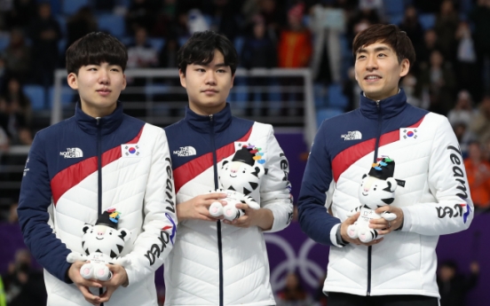 [PyeongChang 2018] Male speed skaters highlight bond amid bullying scandal　